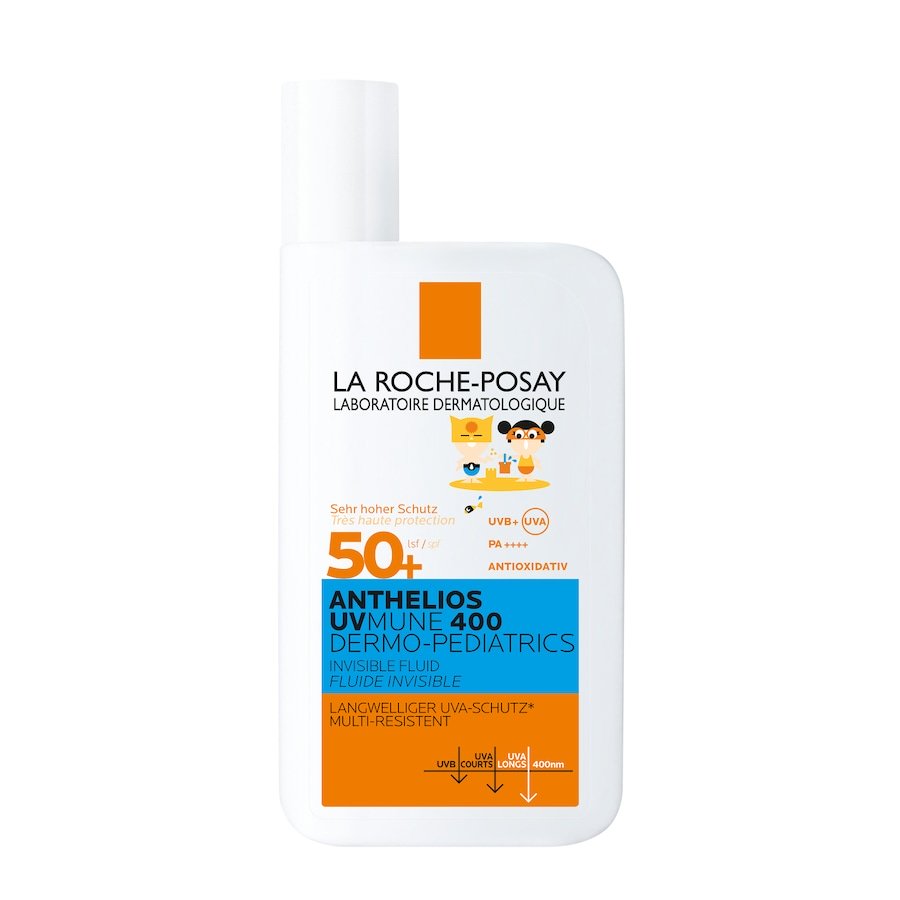 La Roche-Posay Anthelios UVMUNE 400 Kids Invisible Fluid LSF 50+ Ochrona przeciwsłoneczna dla dzieci 400 ml