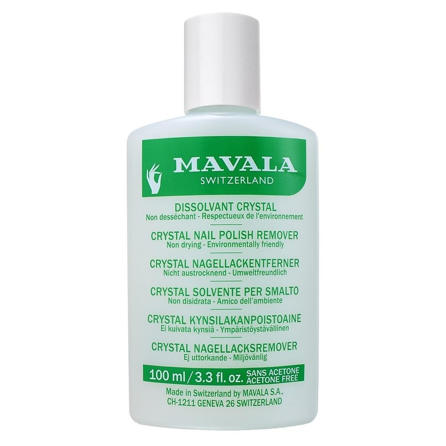 Mavala Crystal Nail Polish Remover (Green) Zmywacze do paznokci 100 ml