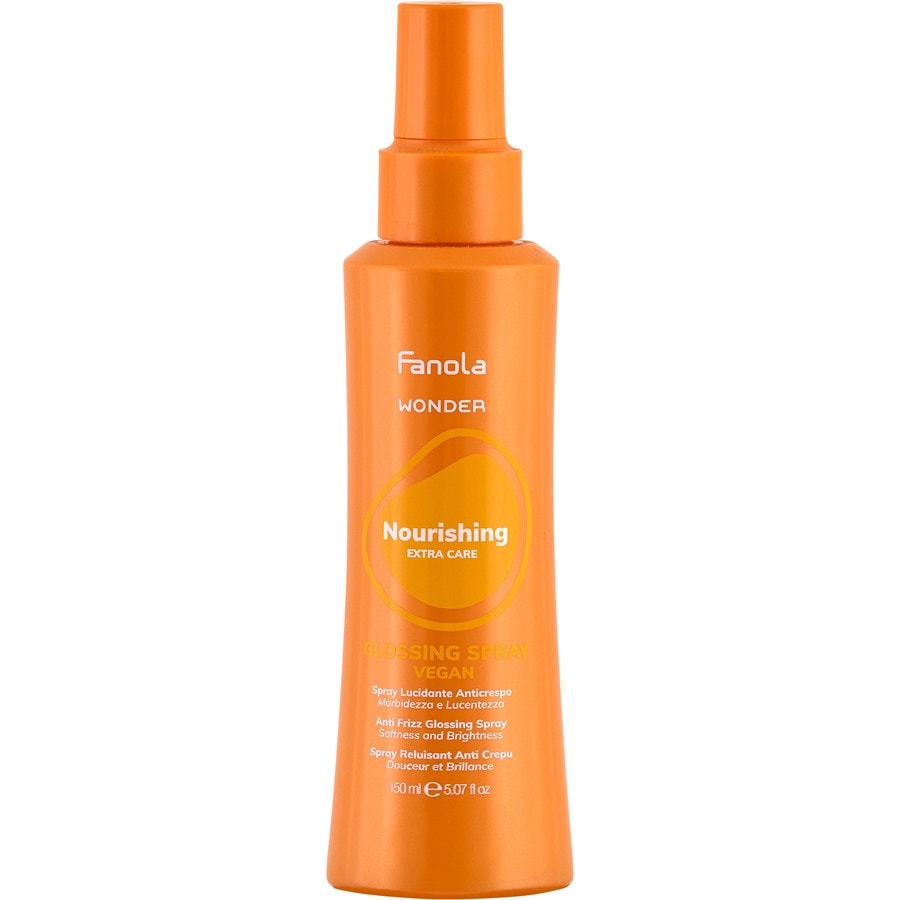 Fanola Odżywczy spray nabłyszczający Extra Care Lakiery do włosów 150 ml Damski
