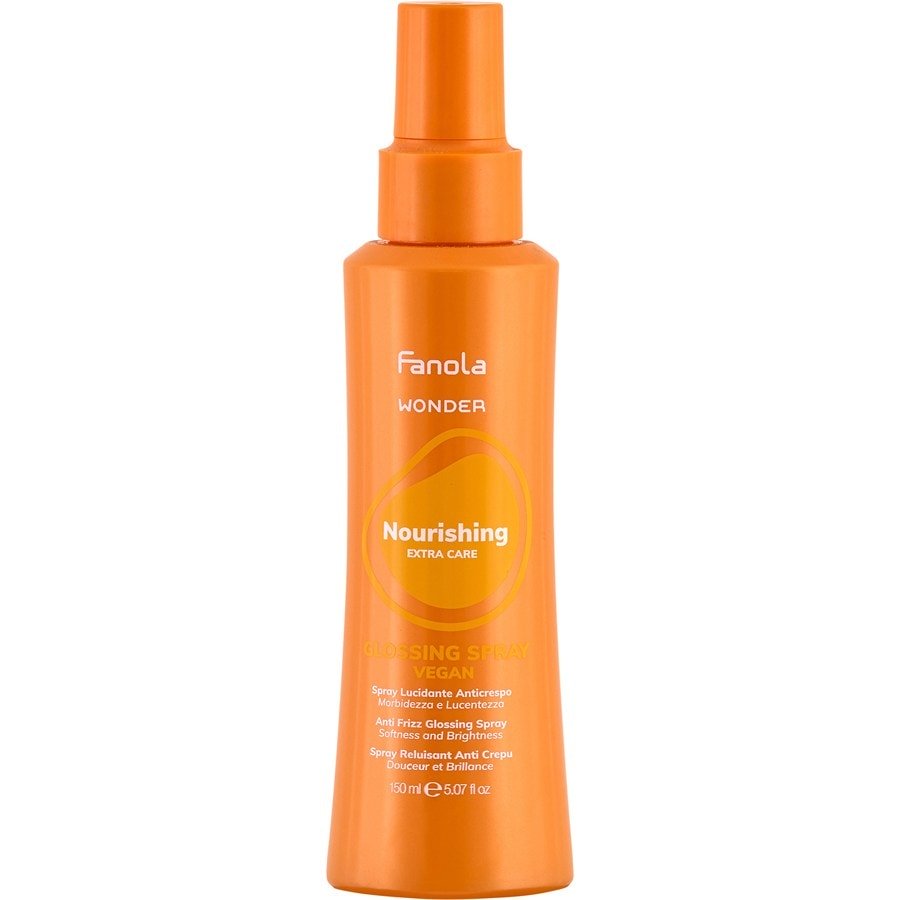 Fanola Odżywczy spray nabłyszczający Extra Care Lakiery do włosów 150 ml Damski