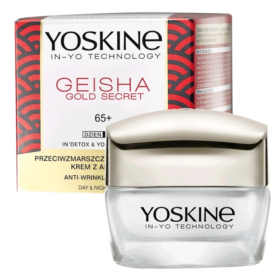 Yoskine Yoskine Geisha Gold Secret, krem do twarzy na dzień i na noc 65+, 50 ml Kremy przeciwzmarszczkowe Damski