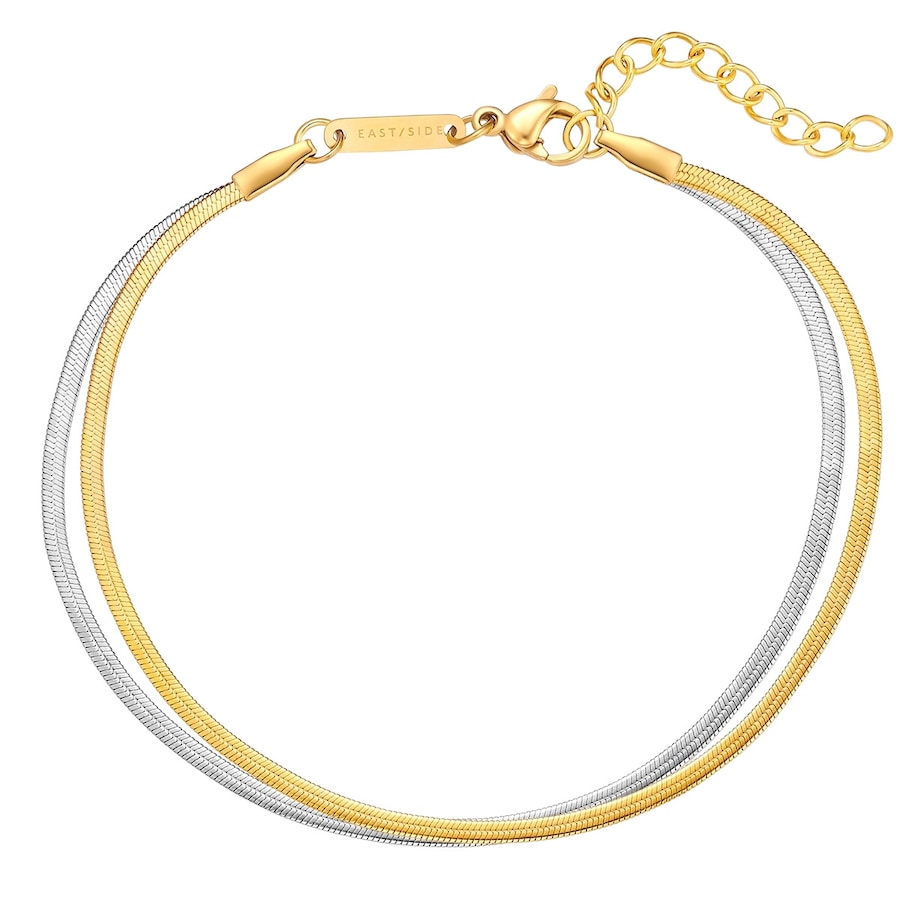 EASTSIDE Kobiety Bransoletka Stal nierdzewna Srebrny/żółte złoto Bransoletki 1 ct Damski