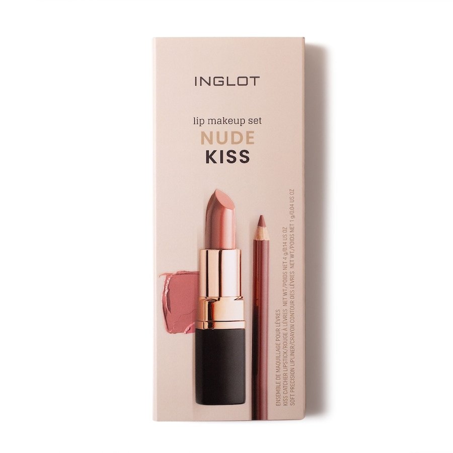 Inglot NUDE KISS Zestawy do makijażu ust 1 ct