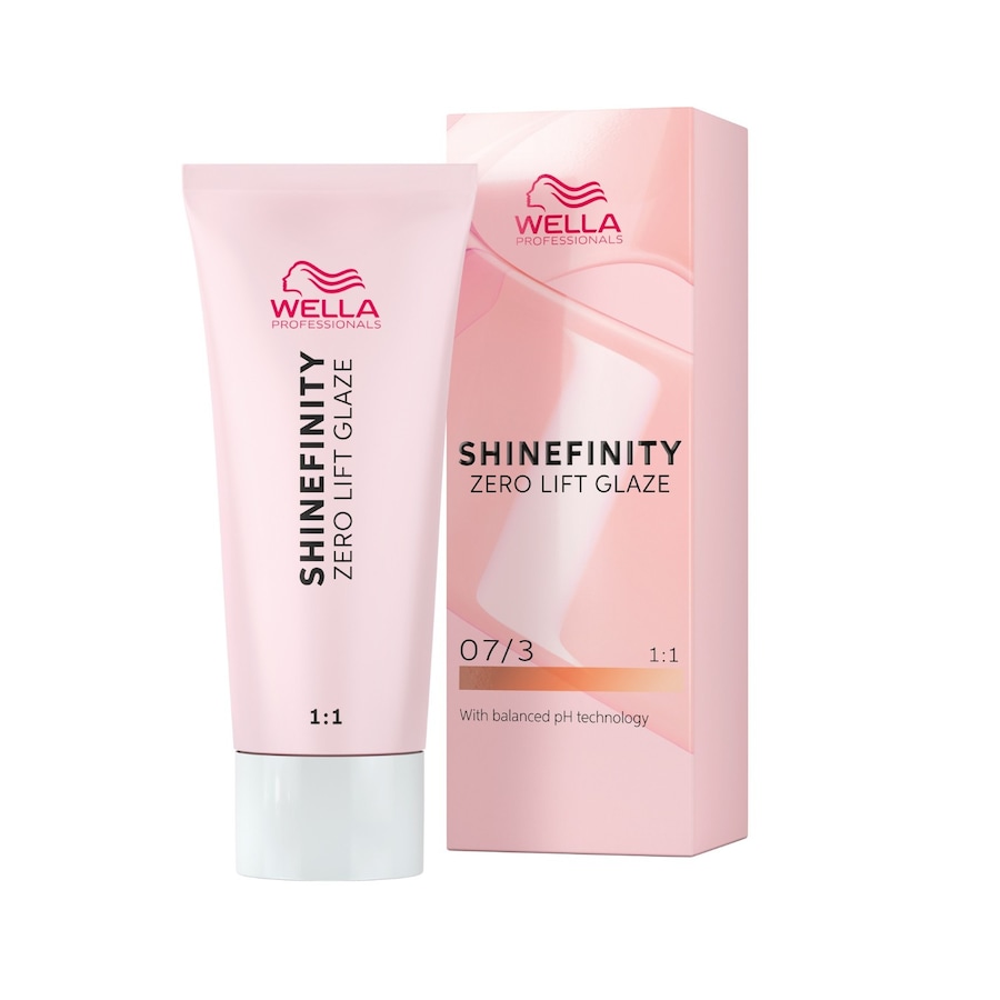 Wella Shinefinity Zero Lift Glaze with balanced pH technology Tonery do włosów 60 ml Jasnobrązowy