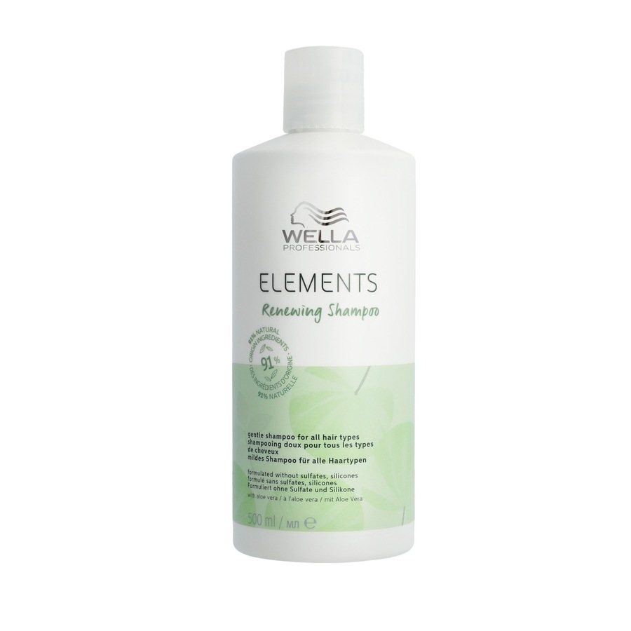 Wella Wella Professionals Elements, regenerujący szampon do włosów bez siarczanów i silikonów Szampony 500 ml