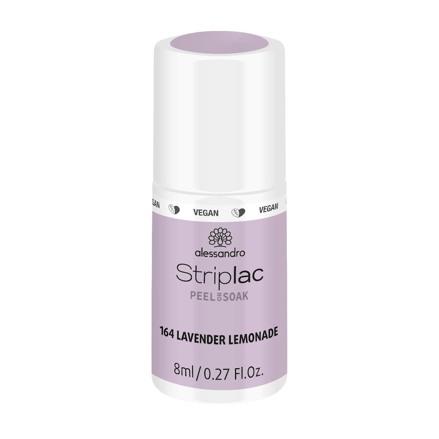 Alessandro Striplac STRIPLAC PEEL OR SOAK - VEGE Lakiery do paznokci 8 ml 164 - LAVENDER LEMONADE