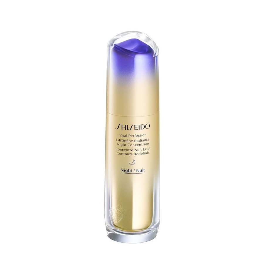 Shiseido Vital Perfection LiftDefine Radiance Night Concentrate Serum przeciwzmarszczkowe 40 ml Damski