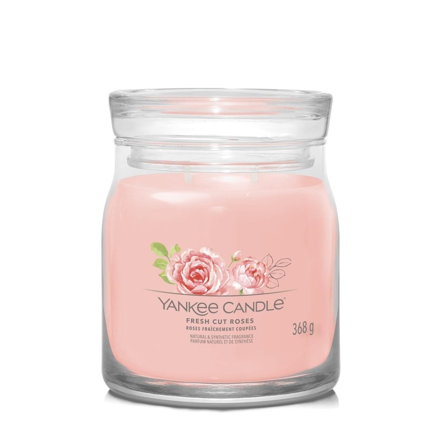 YANKEE CANDLE Jar Fresh Cut Roses Świeczki 368 g