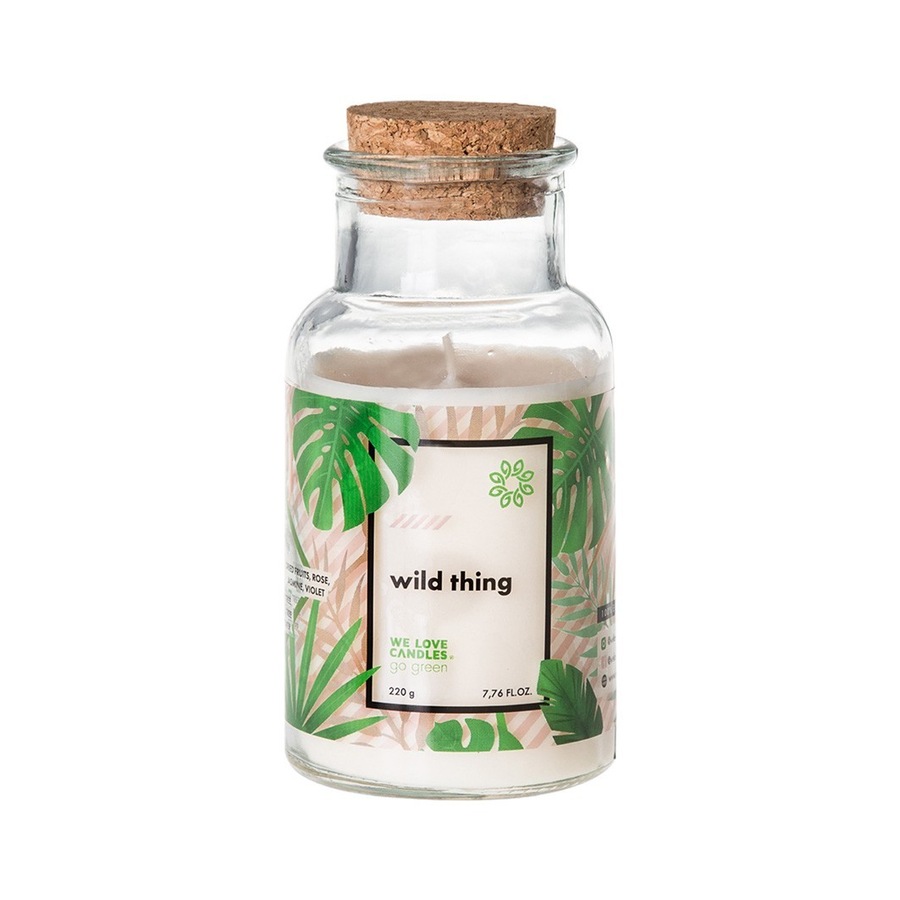 WE LOVE CANDLES Wild thing Świeczki 220 g