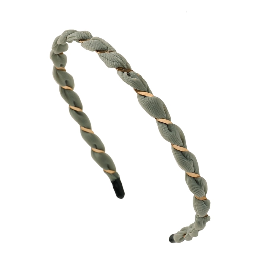 Chris Rubin Chris Rubin Hera opaska do włosów - Pistacjowa Opaski do włosów 1 ct Szary Damski