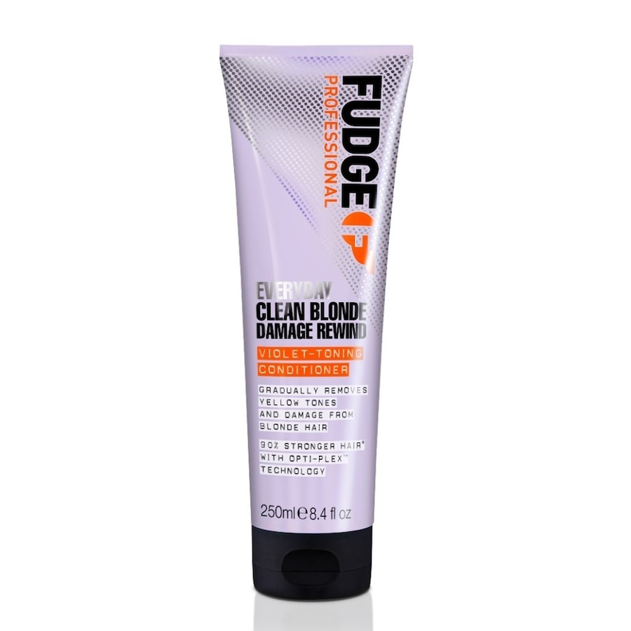 Fudge Everyday Clean Blonde Damage Rewind Conditioner Fioletowa odżywka lekko tonująca włosy blond do codziennej pielęgnacji Odżywki do włosów 250 ml