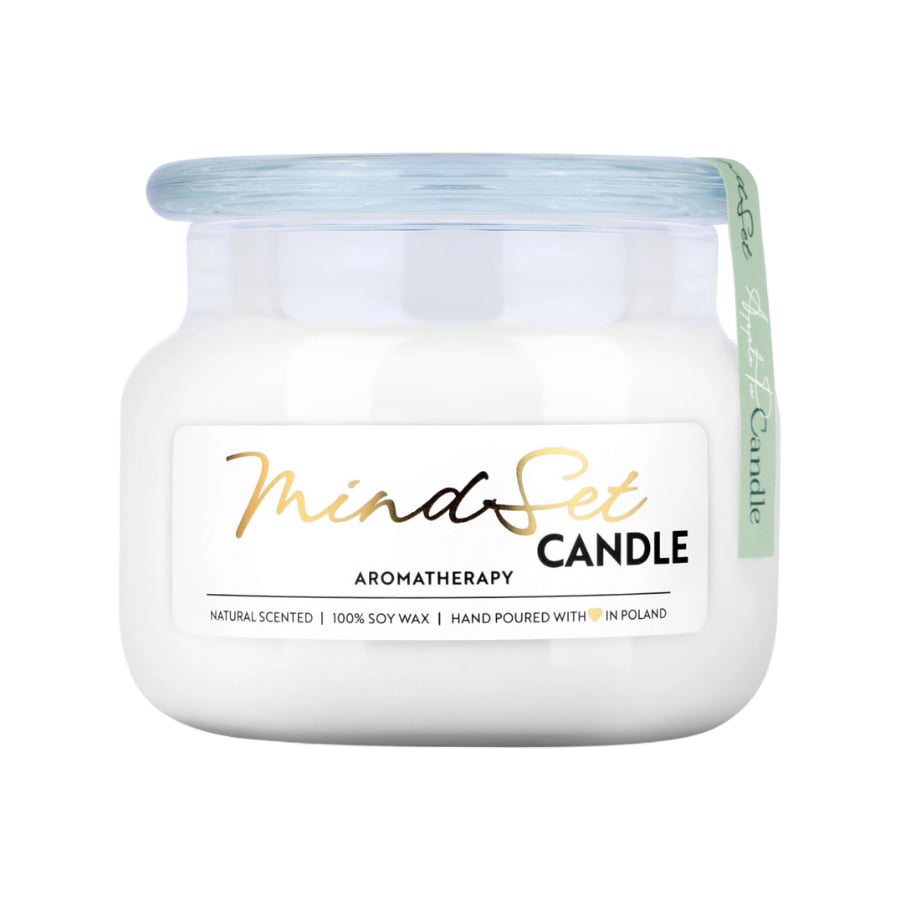 Mindset Cosmetics Świeca zapachowa Hot Apple Pie Świeczki 450 ml