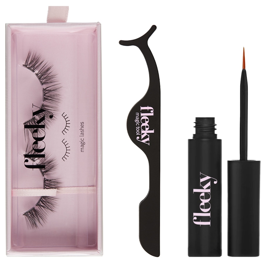 Fleeky Sztuczne Rzęsy Kit - Lashes z Klejem i Aplikatorem Sztuczne rzęsy 1 ct #06 - Classy