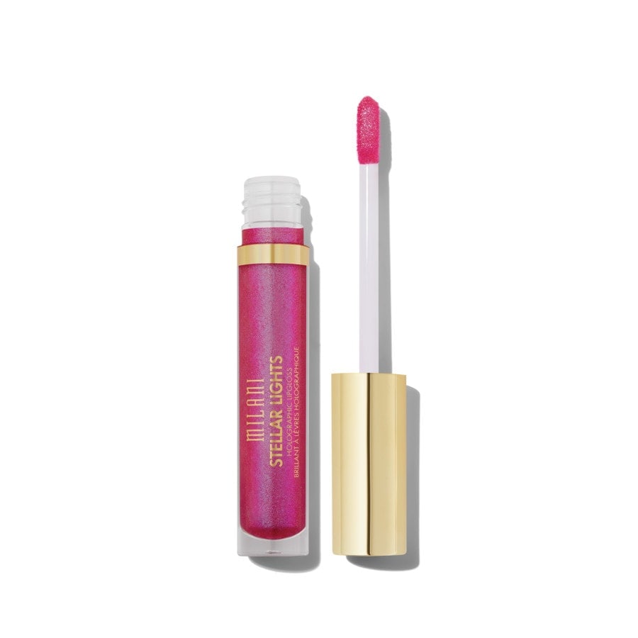 Milani Stellar Lights Holographic Lipgloss Błyszczyki 3,6 ml Fluorescent Fuchsia