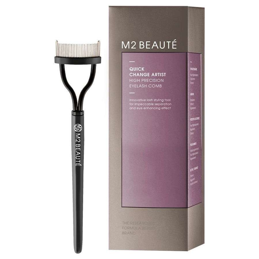 M2 Beauté EYELASH COMB - PRECYZYJNY GRZEBIEŃ DO WYCZESYWANIA RZĘS Akcesoria do pielęgnacji 1 ct