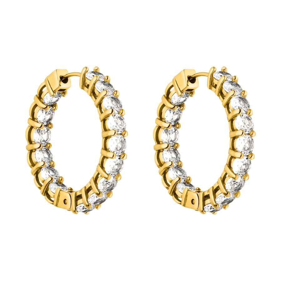 Purelei Purelei Kolczyki Kółka Shimmer Kolczyki koła 1 ct Damski