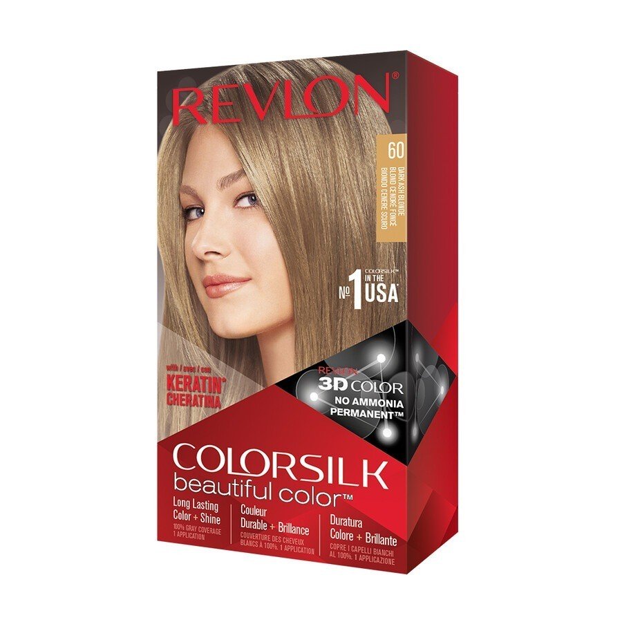 Revlon ColorSilk Beautiful Color Farby do włosów 1 ct Jasnobrązowy