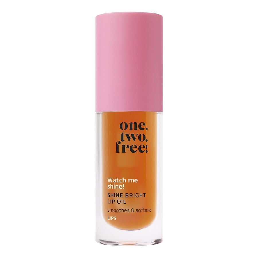 one.two.free! Krok 3. Pielęgnacja Shine Bright Lip Oil Olejek do ust 5 ml Koralowy