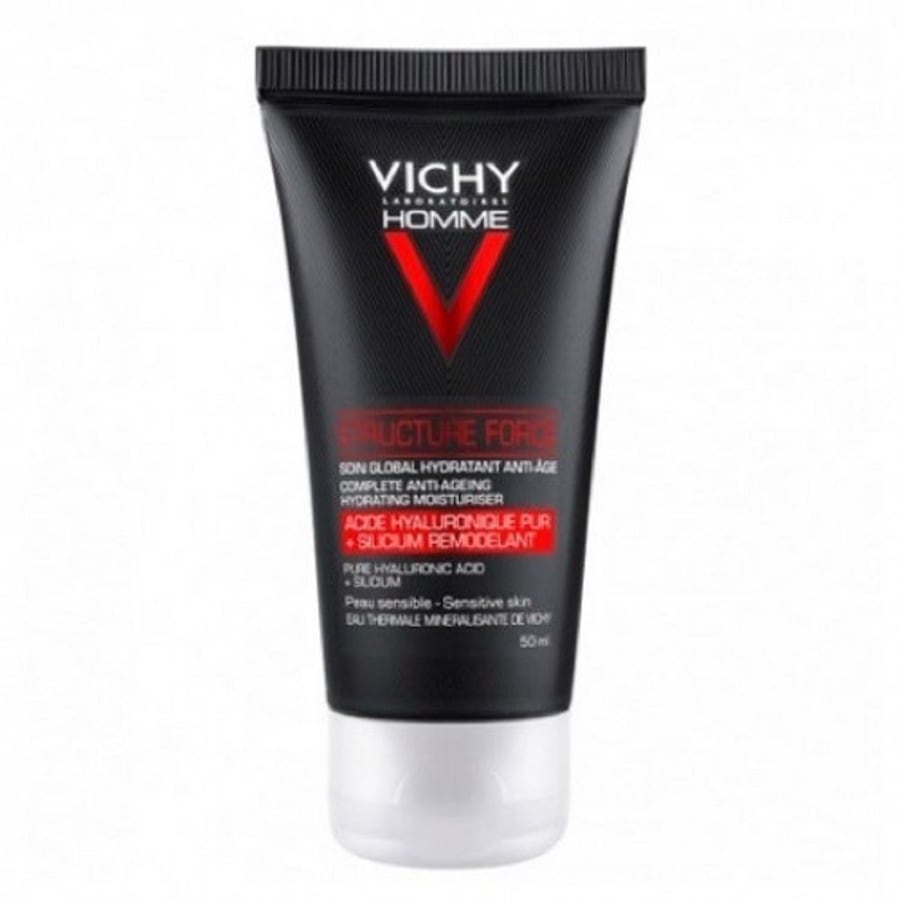 Vichy Homme Structure Siła Wrażliwa skóra 50 ml Męskie