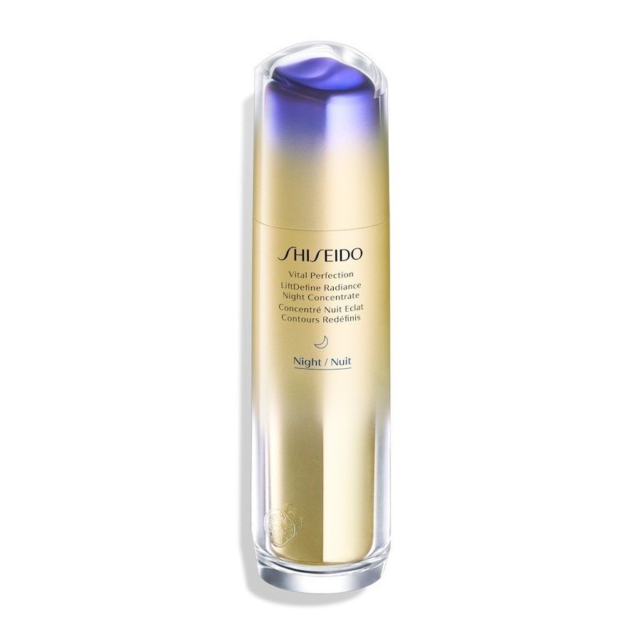 Shiseido Vital Perfection LiftDefine Radiance Night Concentrate Serum przeciwzmarszczkowe 80 ml Damski