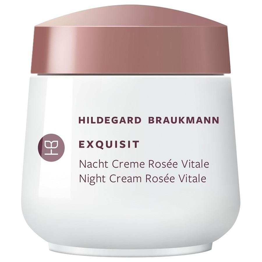 Hildegard Braukmann Exquisit Krem na noc RosÃ©e Vitale Kremy do twarzy 50 ml Damski
