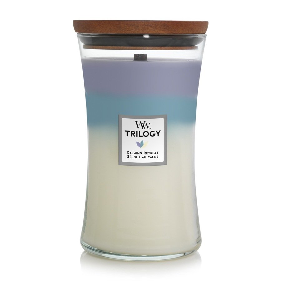 WoodWick Trilogy Calming Retreat Świeczki 610 g