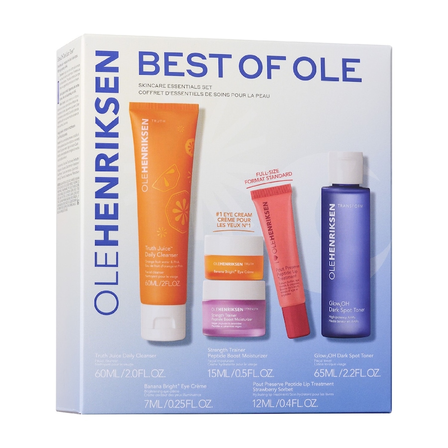 Ole Henriksen Best of Ole - Zestaw do pielęgnacji z witaminą C i peptydami Zestawy do pielęgnacji twarzy 1 ct