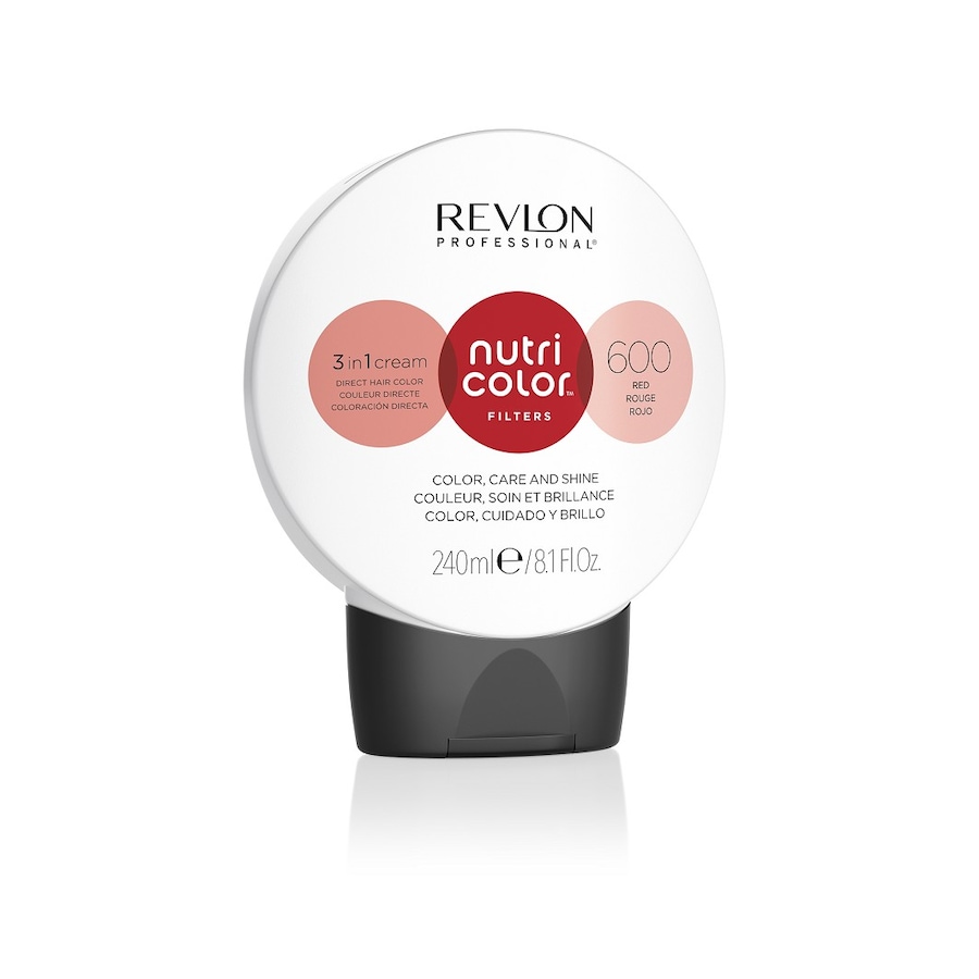 Revlon Professional Nutri Color 3 in 1 Cream Nr. 600 Maski do włosów 240 ml Brązowy