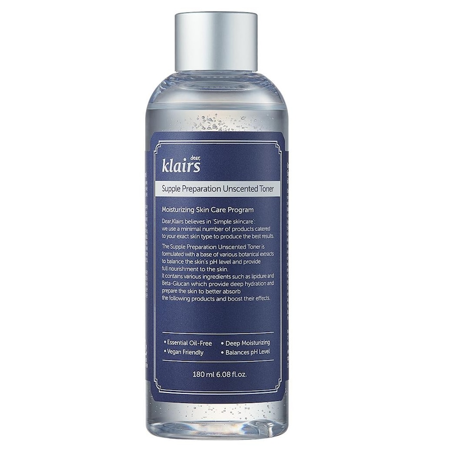 Dear Klairs Supple Preparation Unscented Toner Toniki do twarzy 180 ml