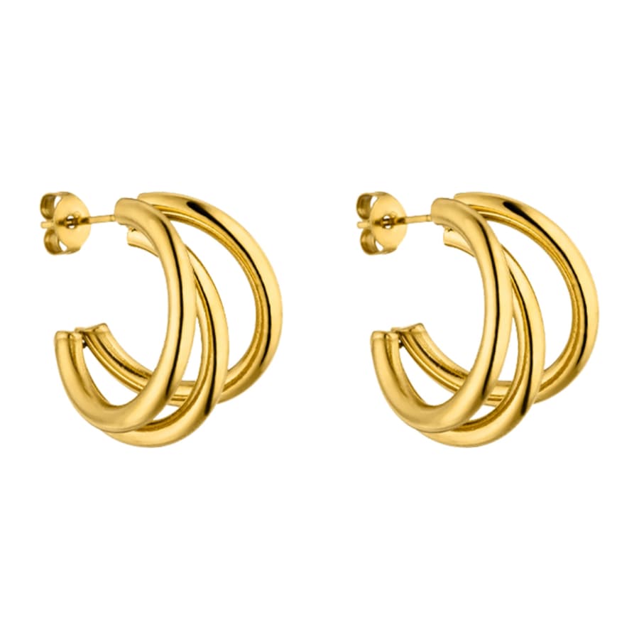 Purelei Purelei Kolczyki Kółka Eono Kolczyki koła 1 ct Damski