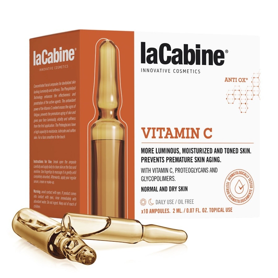 La Cabine ampułki do twarzy VIT-C Serum nawilżające 2 ml