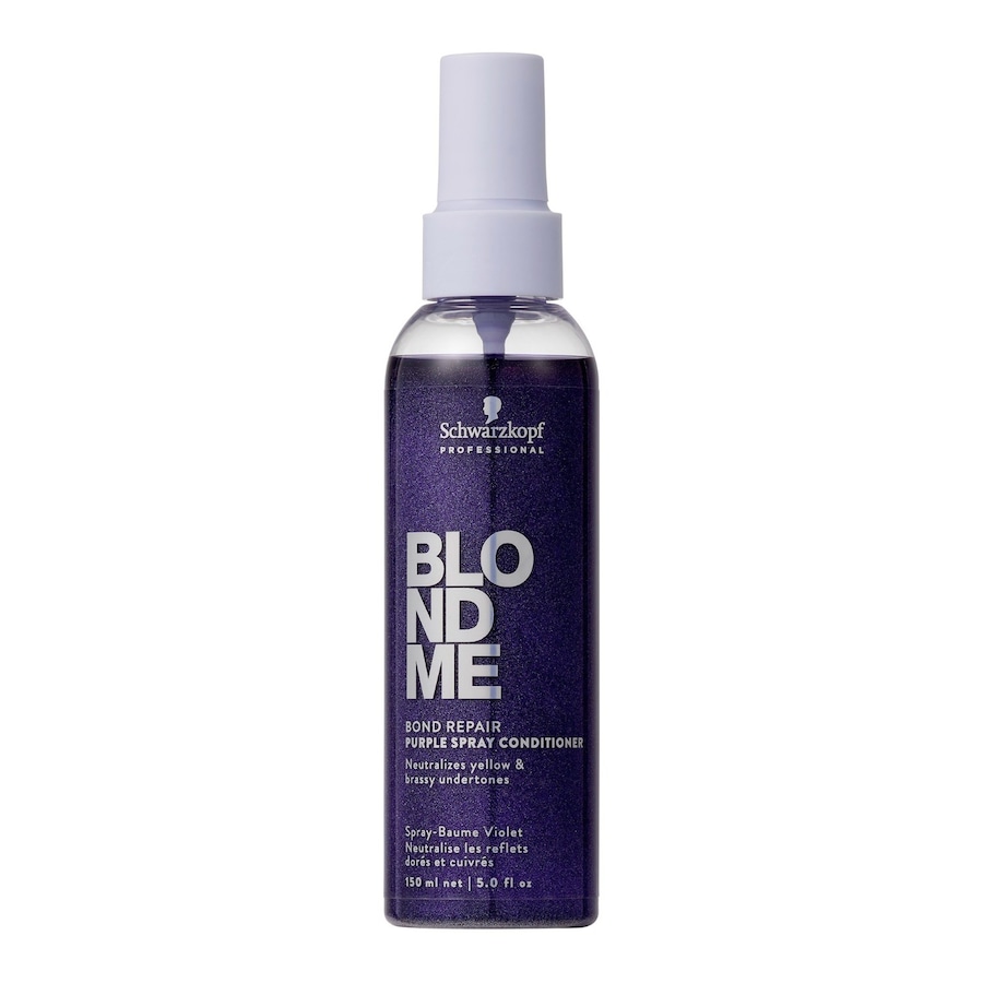 Schwarzkopf Professional BlondMe BLONDME Bond Repair Odżywka Neutralizująca w Sprayu (Fioletowa) 150ml Odżywki do włosów
