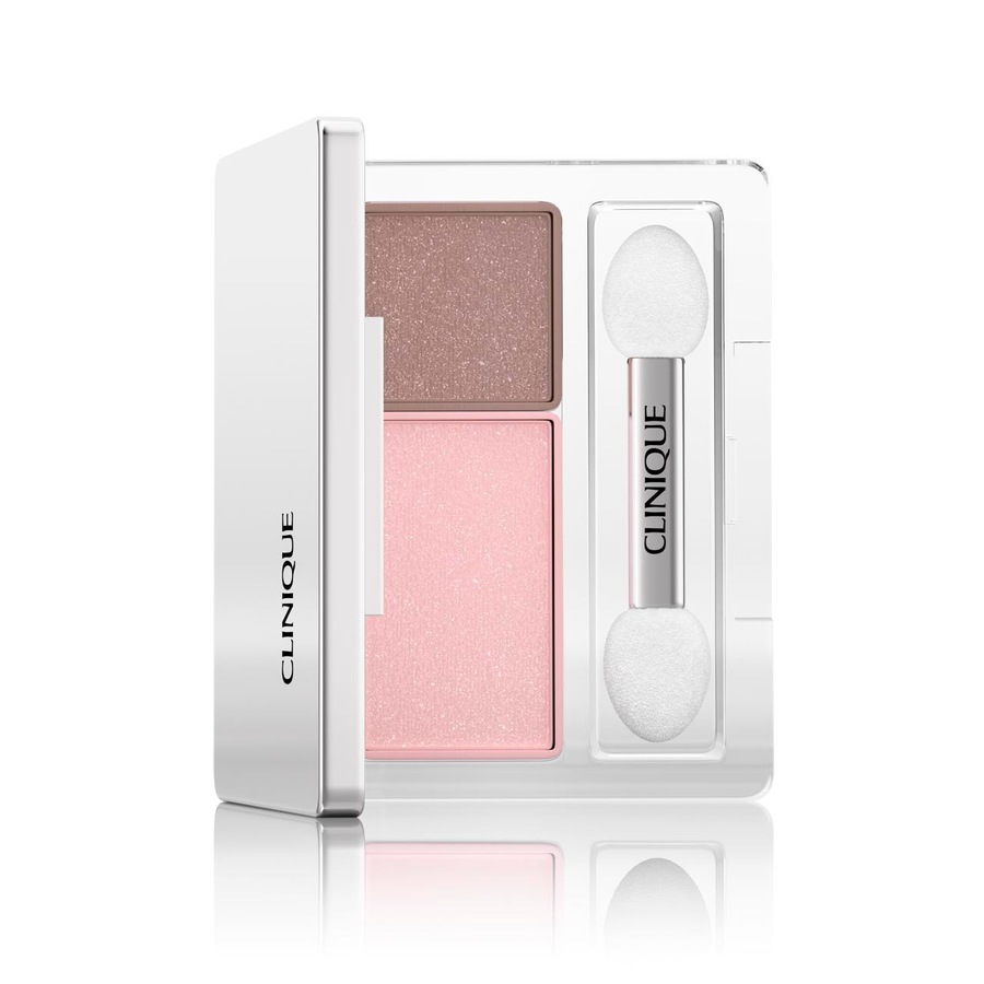 Clinique All About Shadow Duo Paletki cieni i zestawy kosmetyków 2,2 g 14 - STRAWBERRY FUDGE