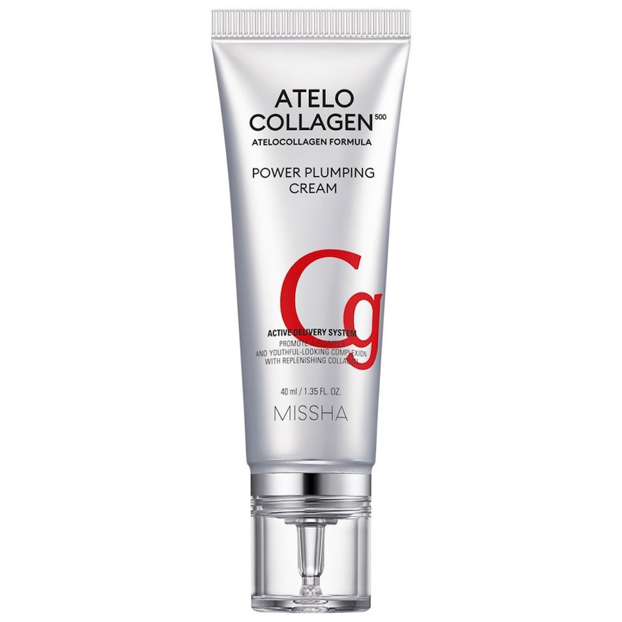 Missha MISSHA Atelocollagen500 Power Plumping Cream Kremy na dzień 40 ml Biały