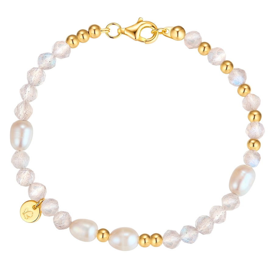 Glanzstücke München Bransoletka z Srebro wysokiej próby w Żółte złoto Bransoletki 1 ct Damski