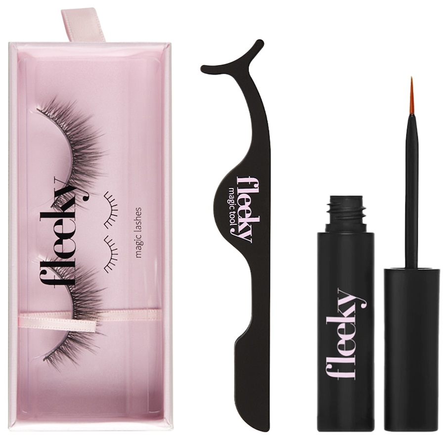 Fleeky Sztuczne Rzęsy Kit - Lashes z Klejem i Aplikatorem Sztuczne rzęsy 1 ct #02 - Bunny