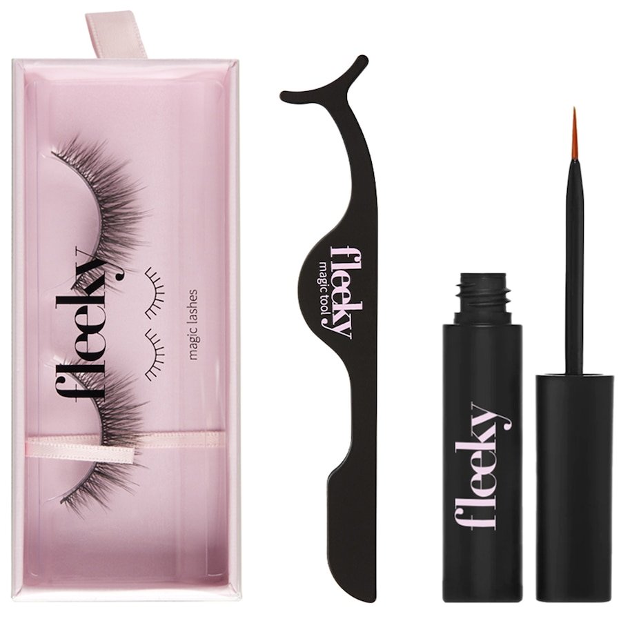 Fleeky Sztuczne Rzęsy Kit - Lashes z Klejem i Aplikatorem Sztuczne rzęsy 1 ct #02 - Bunny