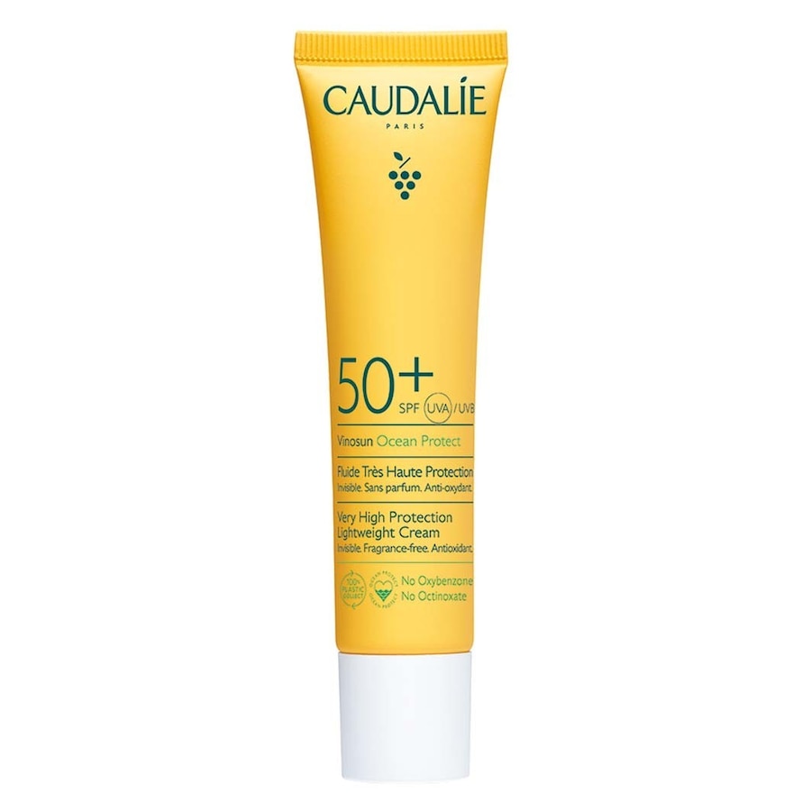 Caudalie Soleil Divin Vinosun Fluid Bardzo wysoka ochrona SPF 50 Ochrona przeciwsłoneczna 40 ml