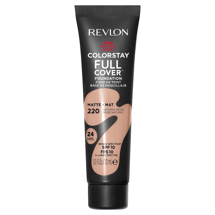 Revlon Revlon ColorStay Full Cover Long Lasting Matte Foundation, lekki, odporny na ciepło i pot makijaż twarzy, 390 Early Tan Podkłady 31,309 ml 31.3