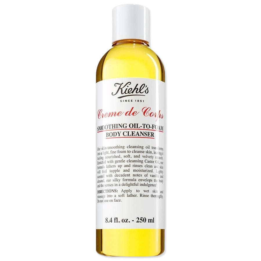 Kiehl`s Creme de Corps Smoothing Oil-To-Foam Body Cleanser Żele pod prysznic 250 ml