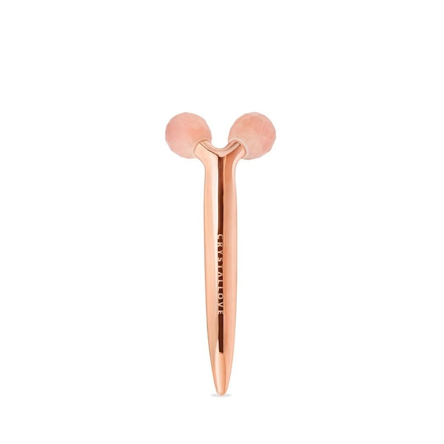 Crystallove Masażer liftingujący do twarzy 3D z Kwarcem Różowym Urządzenia do masażu twarzy 1 ct