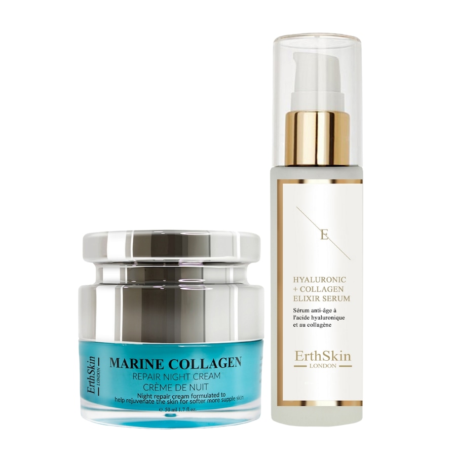 ErthSkin London Hydra + Marine Night Duo Zestawy do pielęgnacji twarzy 1 ct Damski