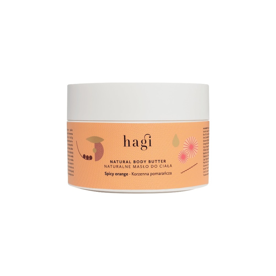 Hagi Cosmetics Spicy Orange Naturalne masło do ciała Masło do ciała 200 ml