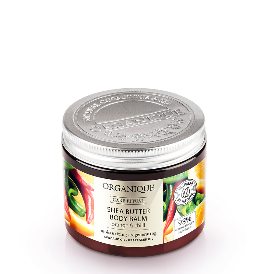 Organique Balsam z masłem shea Pomarańcza Chilli Balsamy do ciała 200 ml