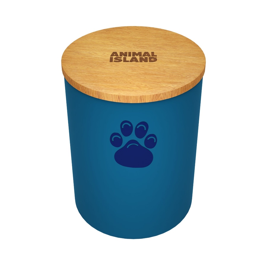 Animal Island Świeca morska neutralizująca zapachy aromat wanilia karmel - Morski Błękit Świeczki 3000 ml Czarny