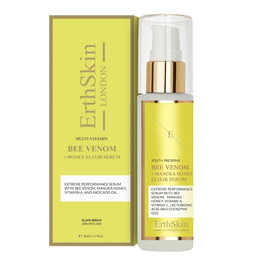 ErthSkin London Serum z eliksirem z jadu pszczelego i miodu manuka Serum nawilżające 60 ml Damski