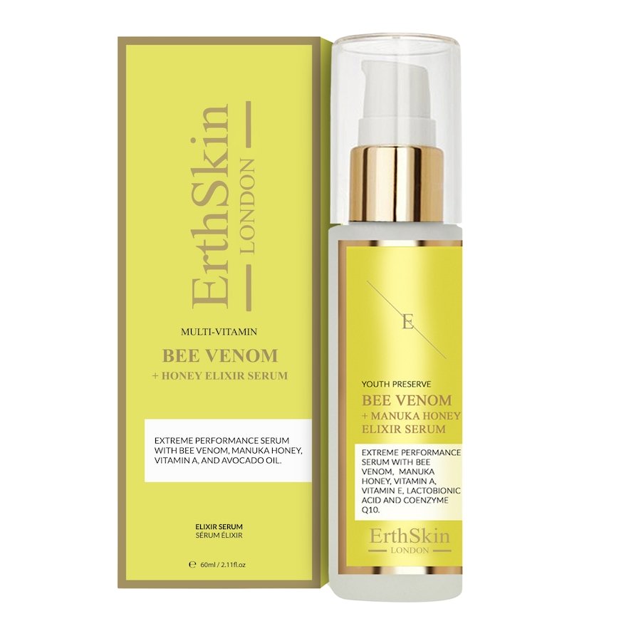 ErthSkin London Serum z eliksirem z jadu pszczelego i miodu manuka Serum nawilżające 60 ml Damski