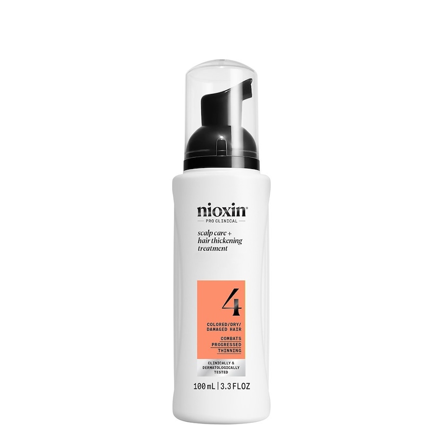 Nioxin Nioxin System 4 serum bez spłukiwania do skóry głowy i włosów farbowanych, lekko mocno, 100 ml Maski do włosów