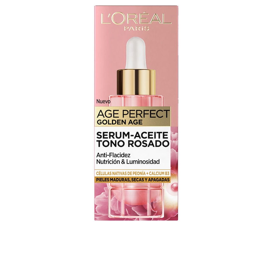 L’Oréal Paris AGE PERFECT GOLDEN AGE serum-olejek w odcieniu różu Serum przeciwzmarszczkowe 30 ml Damski