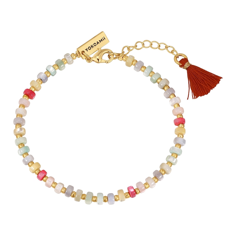 Yokoamii Bransoletka Sztuczna perła Wielokolorowy Bransoletki 1 ct Damski